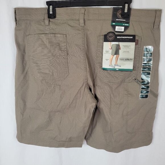 WP Weatherproof Stretch Trail Utility Shorts Waist Size 40 - Picture 5 of 9